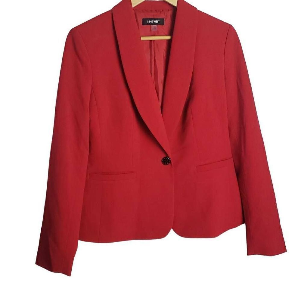 Nine West Red Blazer